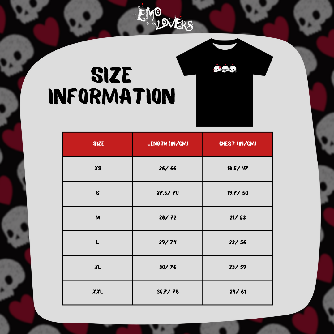 (charity fundraising) EMO IS FOR LOVERS Official Teeee-Shirt