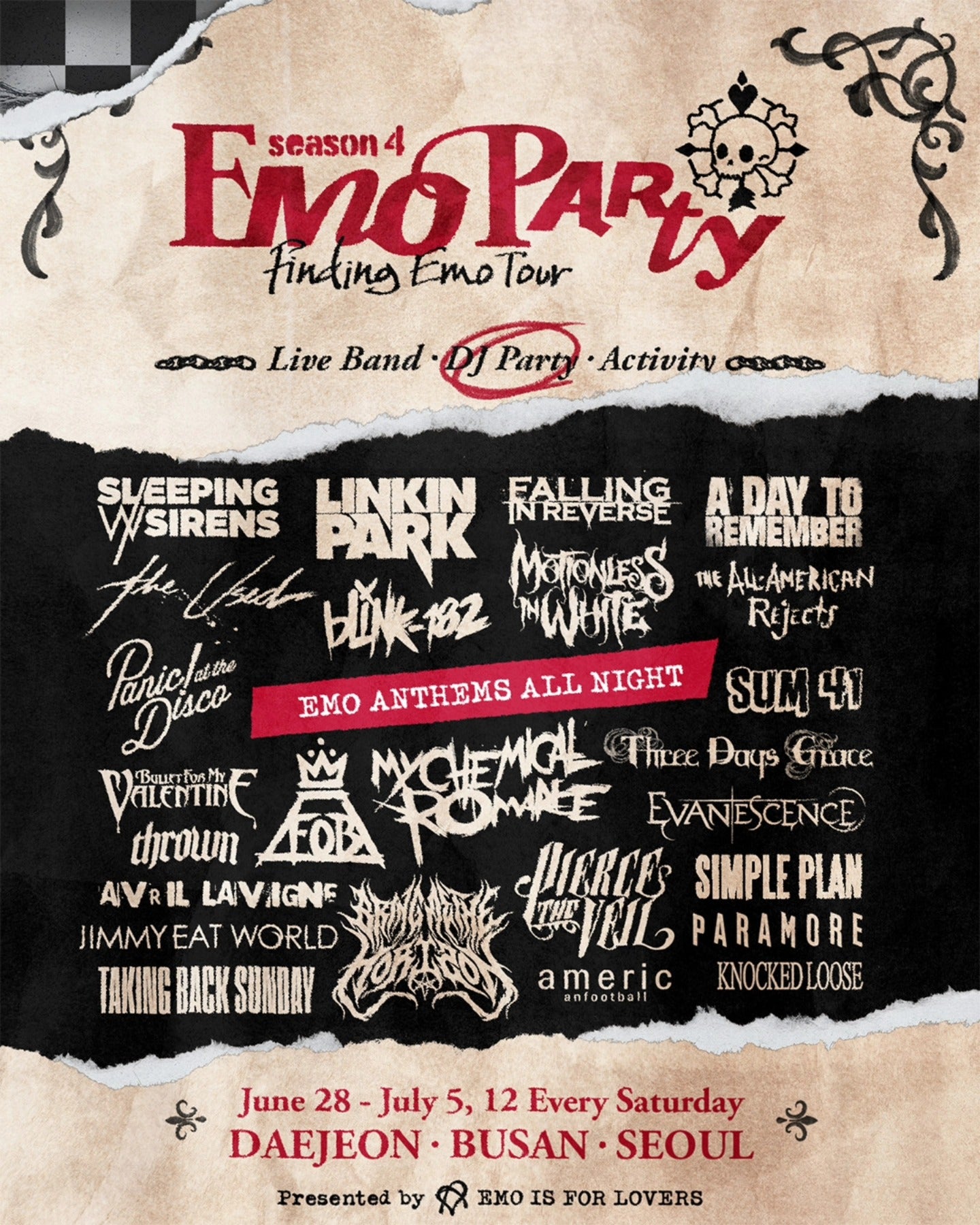 Emo Party Season 4 - Korea Tour